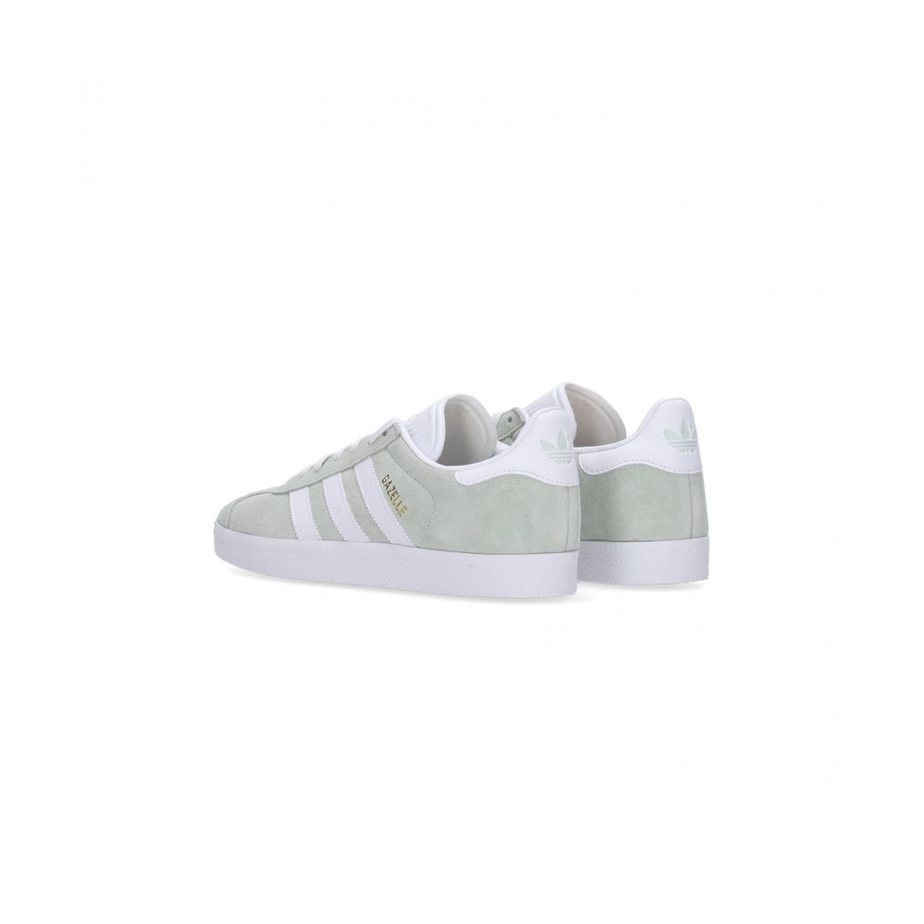 scarpa bassa uomo gazelle LINEN GREEN/CLOUD WHITE/GOLD METALLIC