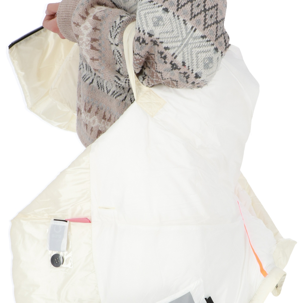 GIACCA MONIA POLAR W SUNS OFF WHITE