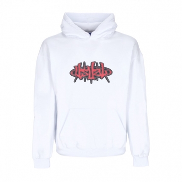 felpa cappuccio uomo hangar hoodie WHITE