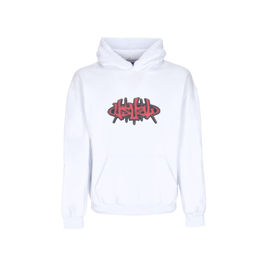 felpa cappuccio uomo hangar hoodie WHITE
