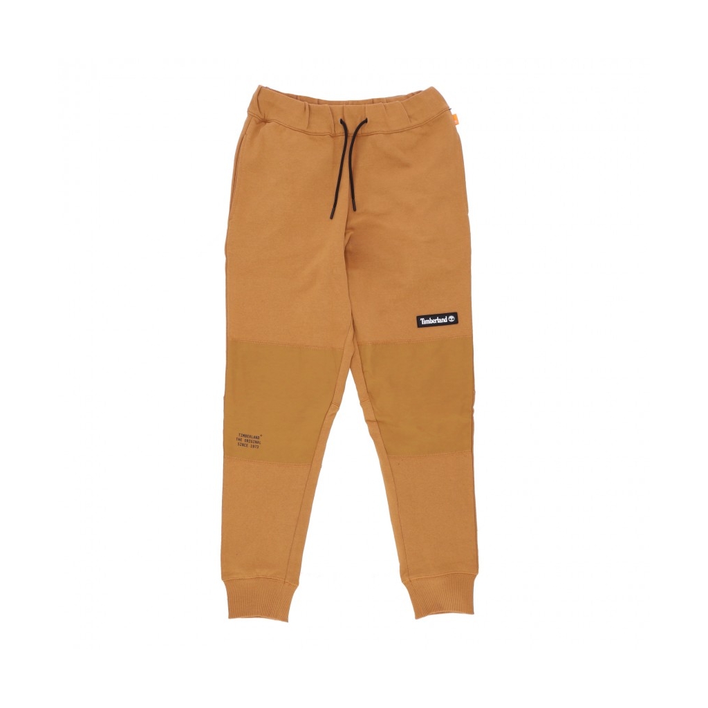 pantalone tuta leggero uomo cargo sweatpant WHEAT BOOT