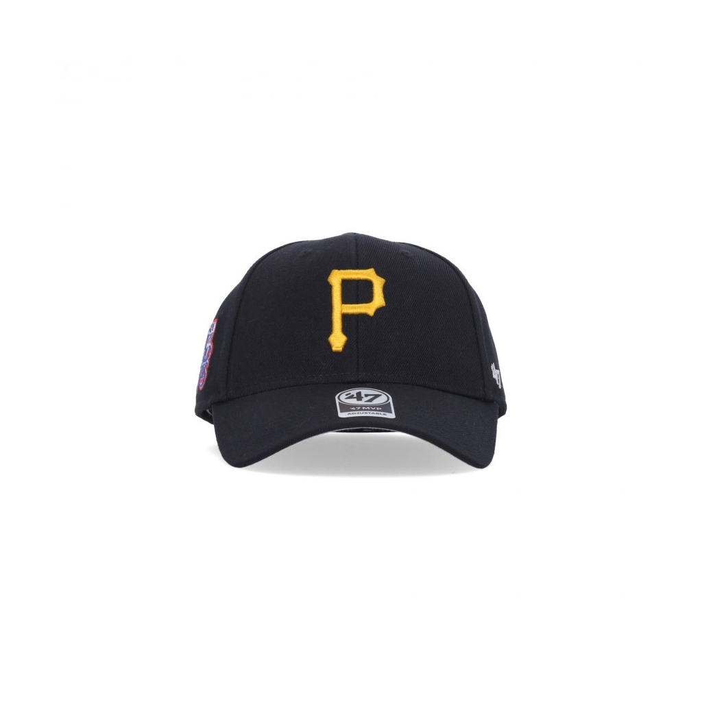 cappellino visiera curva uomo mlb mvp sure shot snapback pitpir BLACK/ORIGINAL TEAM COLORS