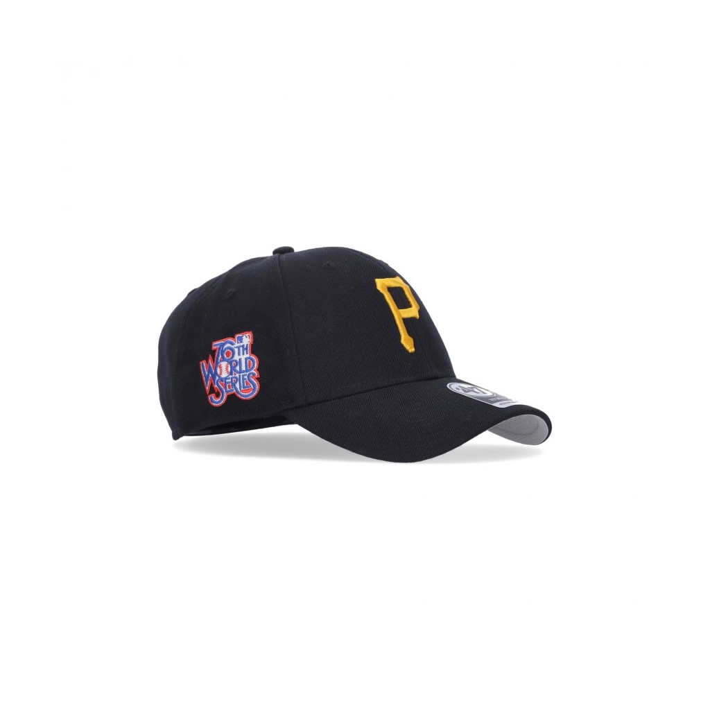 cappellino visiera curva uomo mlb mvp sure shot snapback pitpir BLACK/ORIGINAL TEAM COLORS