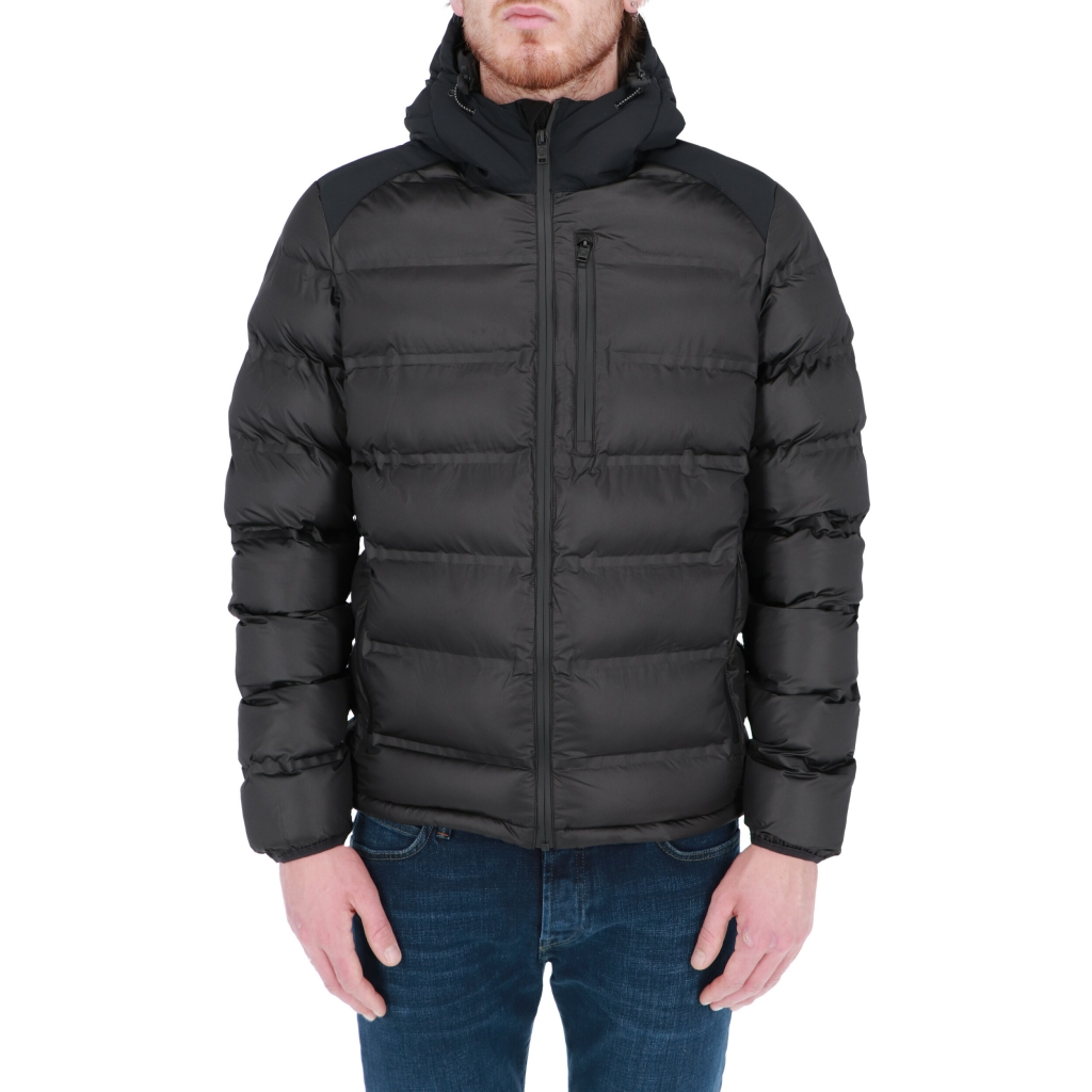 GIACCA GREGG QUILTED CAPP CIESSE ASPHALT
