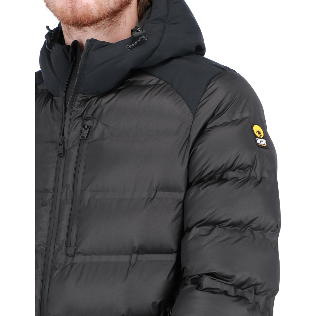 GIACCA GREGG QUILTED CAPP CIESSE ASPHALT