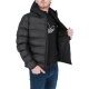 GIACCA GREGG QUILTED CAPP CIESSE ASPHALT