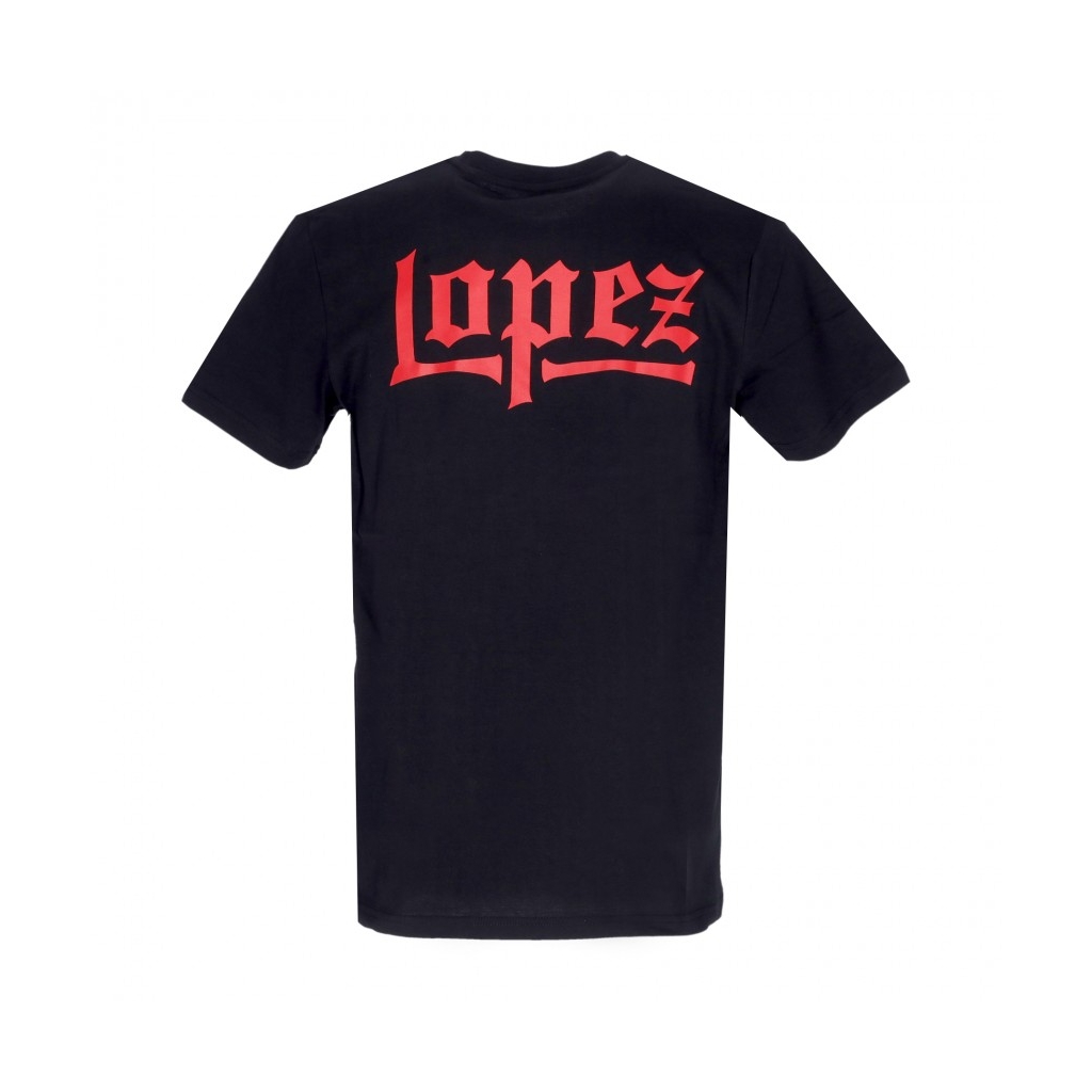 maglietta uomo lopez tee BLACK/RED