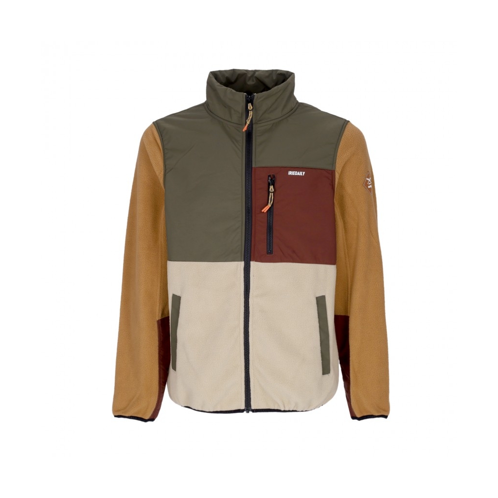 giubbotto pile uomo auf deck fleece jacket CARAMEL