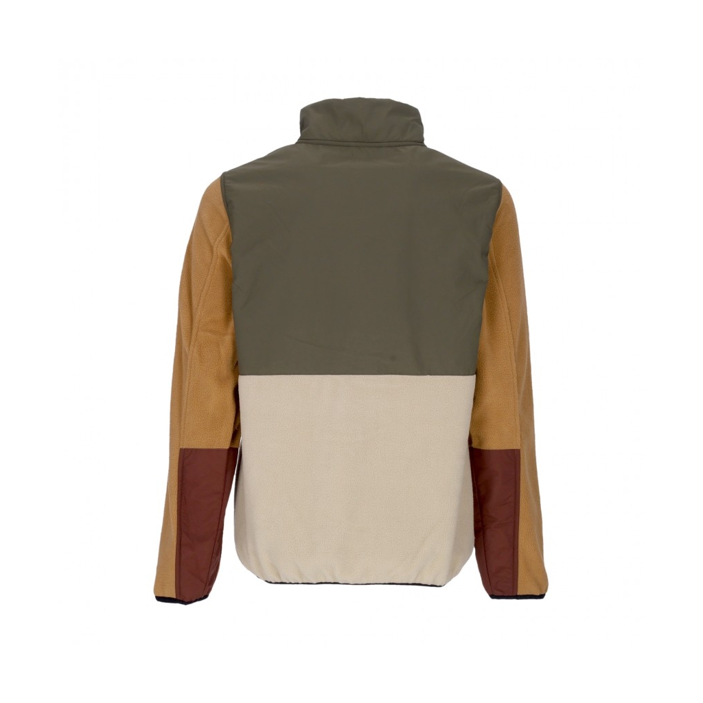 giubbotto pile uomo auf deck fleece jacket CARAMEL