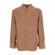 camicia manica lunga uomo roy l/s shirt CARAMEL