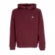 felpa cappuccio uomo mlb burnside base runner hood neyyan DARK MAROON