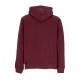 felpa cappuccio uomo mlb burnside base runner hood neyyan DARK MAROON