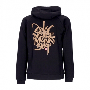 felpa cappuccio uomo 1989- barcellona x dlynr hoodie BLACK