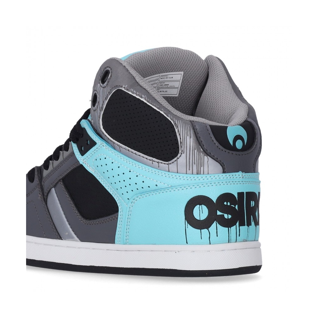 scarpe skate uomo nyc83 clk BLACK/TEAL