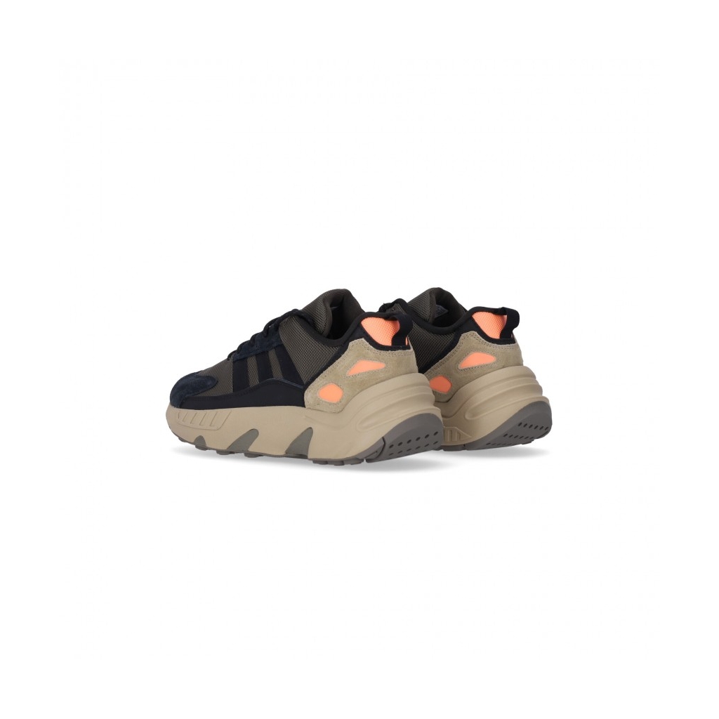 scarpa bassa uomo zx 22 boost SHADOW OLIVE/SHADOW GREEN/BEAM ORANGE