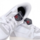 scarpa bassa uomo lt court CLOUD WHITE/CORE BLACK/PURE GREY 2