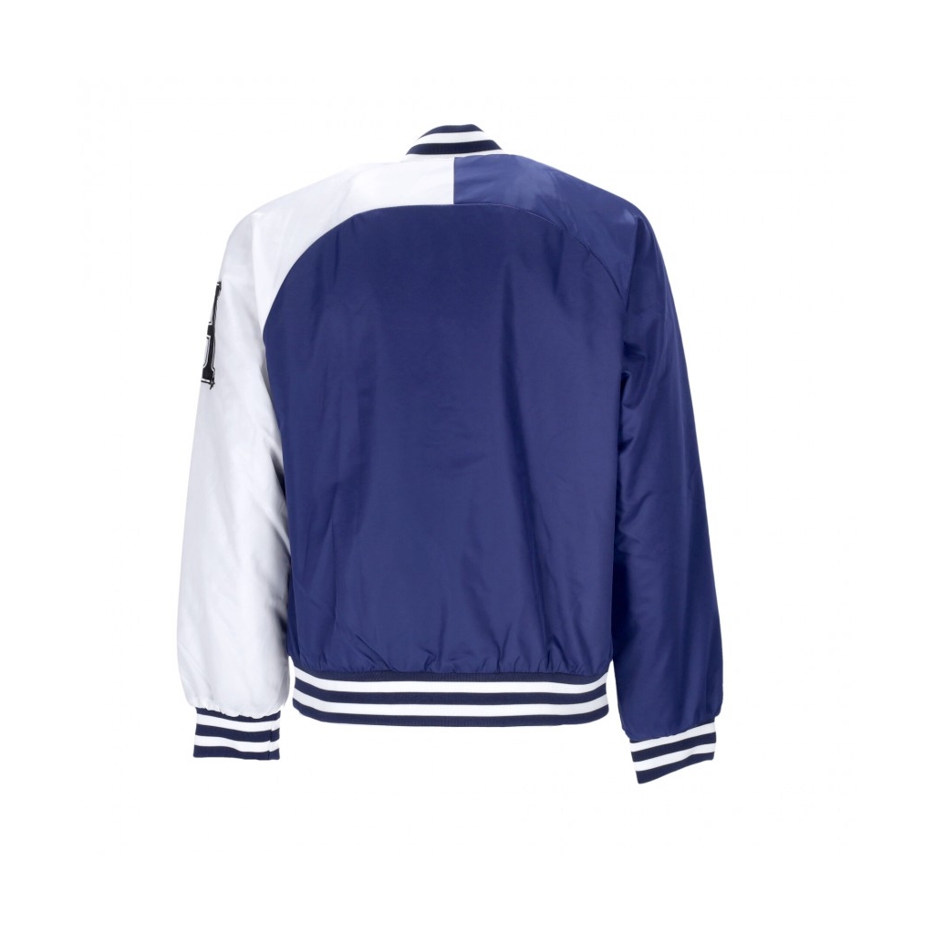 giubbotto bomber uomo satin baseball jacket NAVY