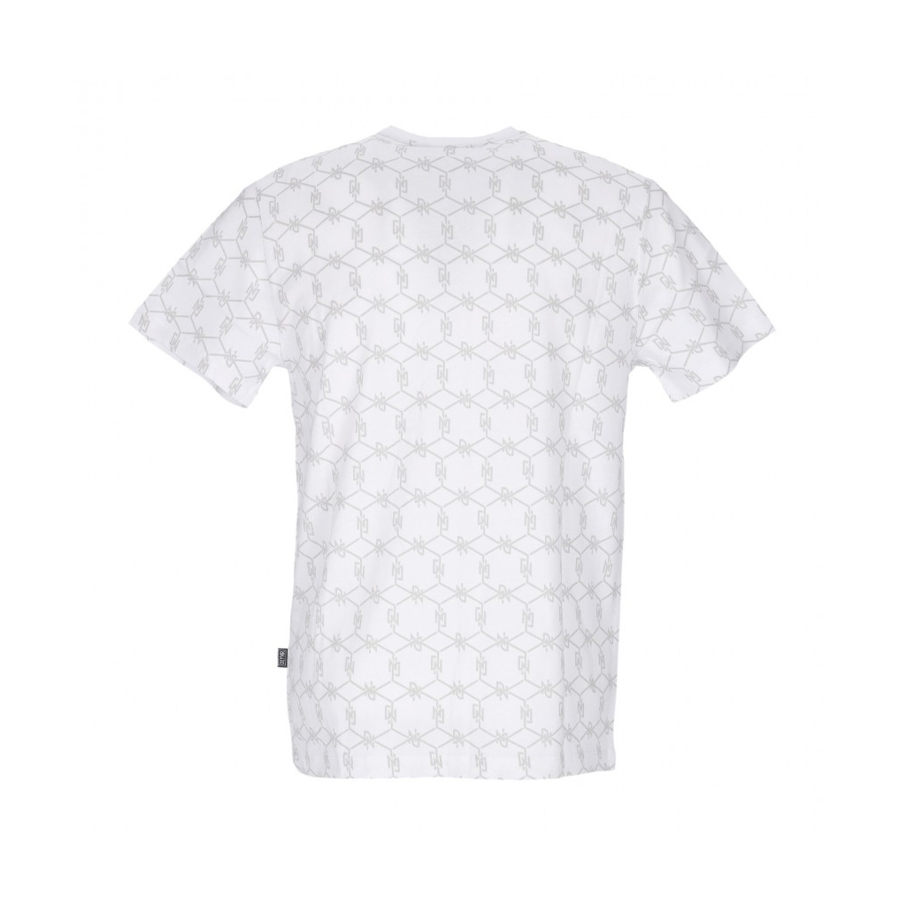 maglietta uomo monogram tee WHITE