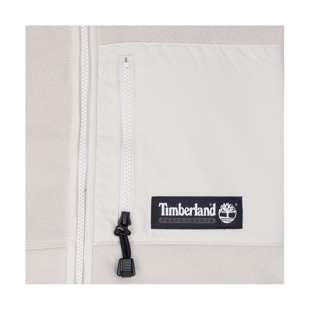 giubbotto pile uomo polartec fleece ISLAND FOSSIL