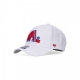 cappellino visiera curva uomo nhl mvp quenor WHITE