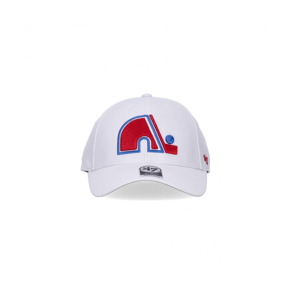 cappellino visiera curva uomo nhl mvp quenor WHITE