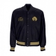 giubbotto bomber uomo pexe ftp baseball jacket FLINT BLACK
