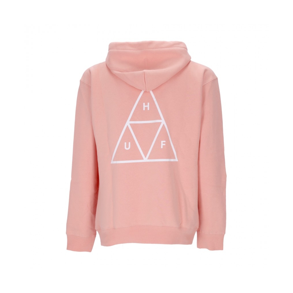 felpa cappuccio uomo essentials tt p/o hoodie CORAL PINK