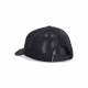 cappellino visiera curva uomo summit meshback cap BLACK