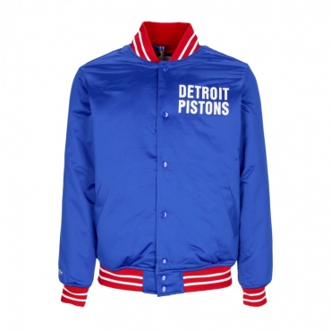 giubbotto bomber uomo nba heavyweight satin jacket detpis ORIGINAL TEAM COLORS