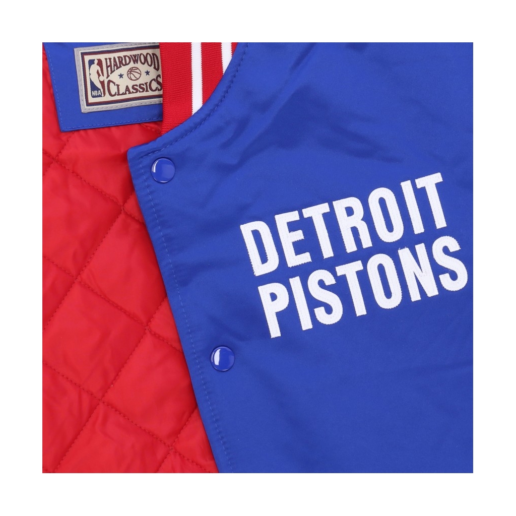 giubbotto bomber uomo nba heavyweight satin jacket detpis ORIGINAL TEAM COLORS