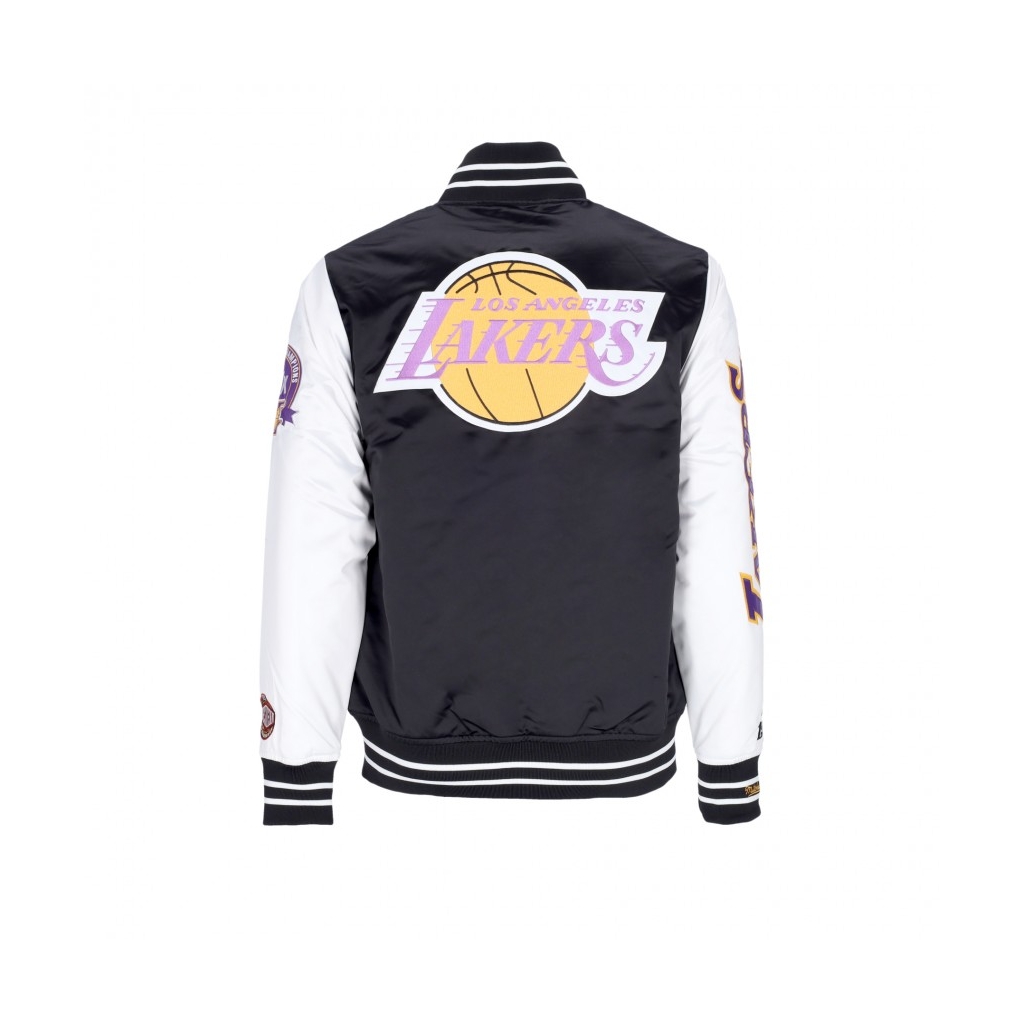 Team Origins Varsity Satin Jacket Los Angeles Lakers - Shop