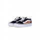 scarpa bassa bambino old skool DIGI FLAME BLACK