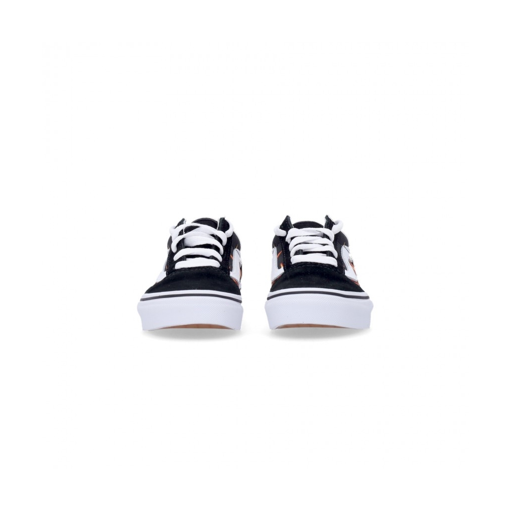 scarpa bassa bambino old skool DIGI FLAME BLACK