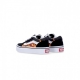 scarpa bassa bambino old skool DIGI FLAME BLACK