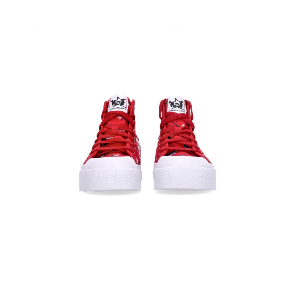 scarpa alta donna nizza platform mid tm w x thebe magugu POWER RED/CLOUD WHITE/CORE BLACK