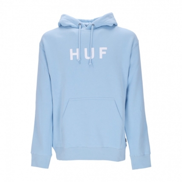 felpa cappuccio uomo essentials og logo p/o hoodie LIGHT BLUE