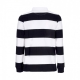 polo manica lunga uomo checkerboard research l/s polo BLACK/WHITE