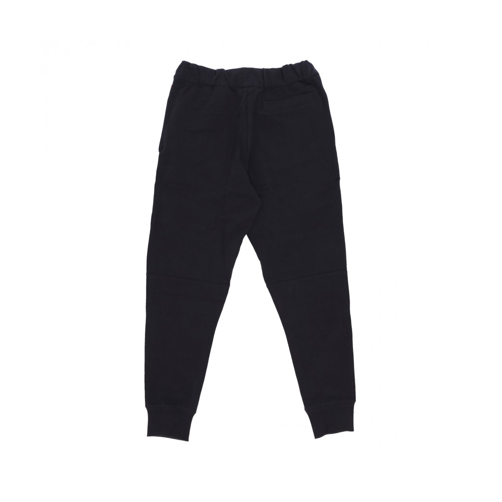 pantalone tuta leggero uomo cargo sweatpant BLACK