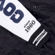 giubbotto bomber uomo nfl team origins varsity satin jacket dalcow BLACK/WHITE