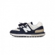 scarpa bassa uomo 574 legacy NATURAL/INDIGO BLUE