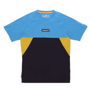 maglietta uomo cut sew tee SEA OF BELIZE/BLACK