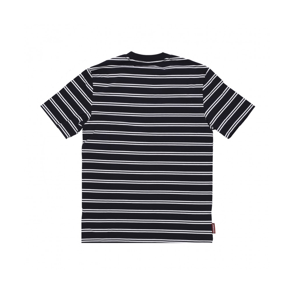 maglietta uomo bauhaus striped tee BLACK