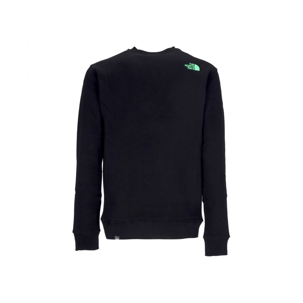 felpa girocollo uomo coordinates crew BLACK