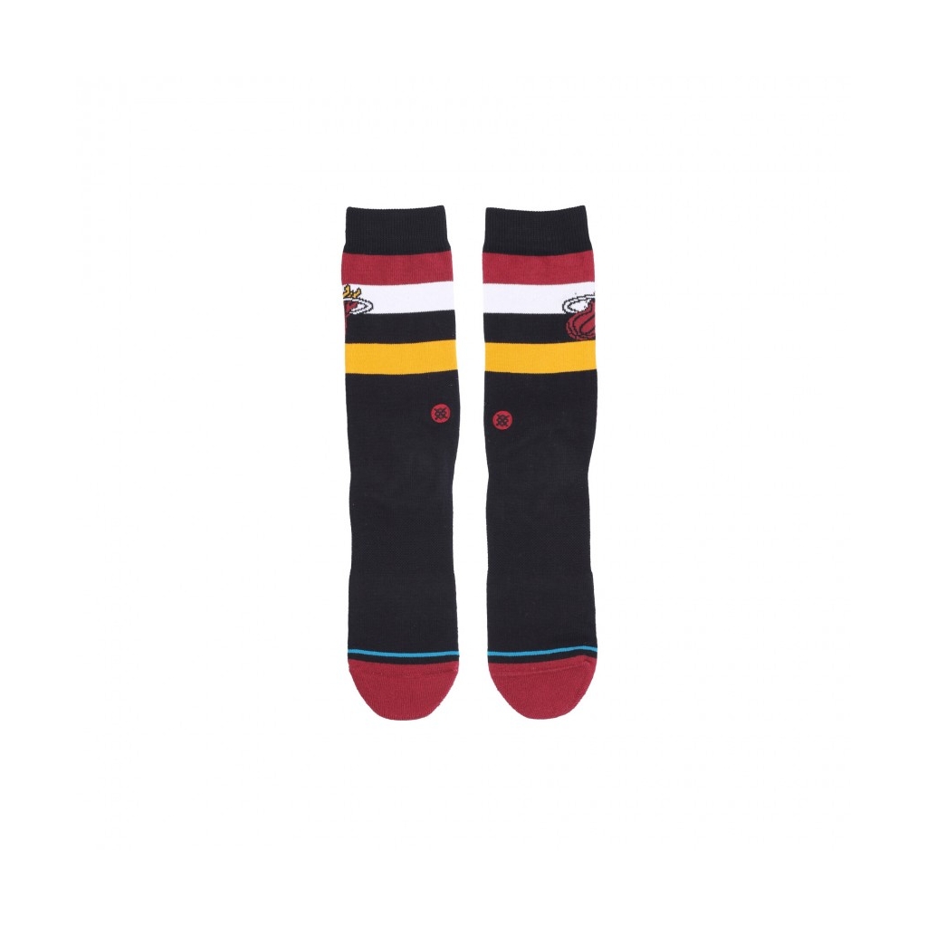 calza media uomo heat st crew BLACK