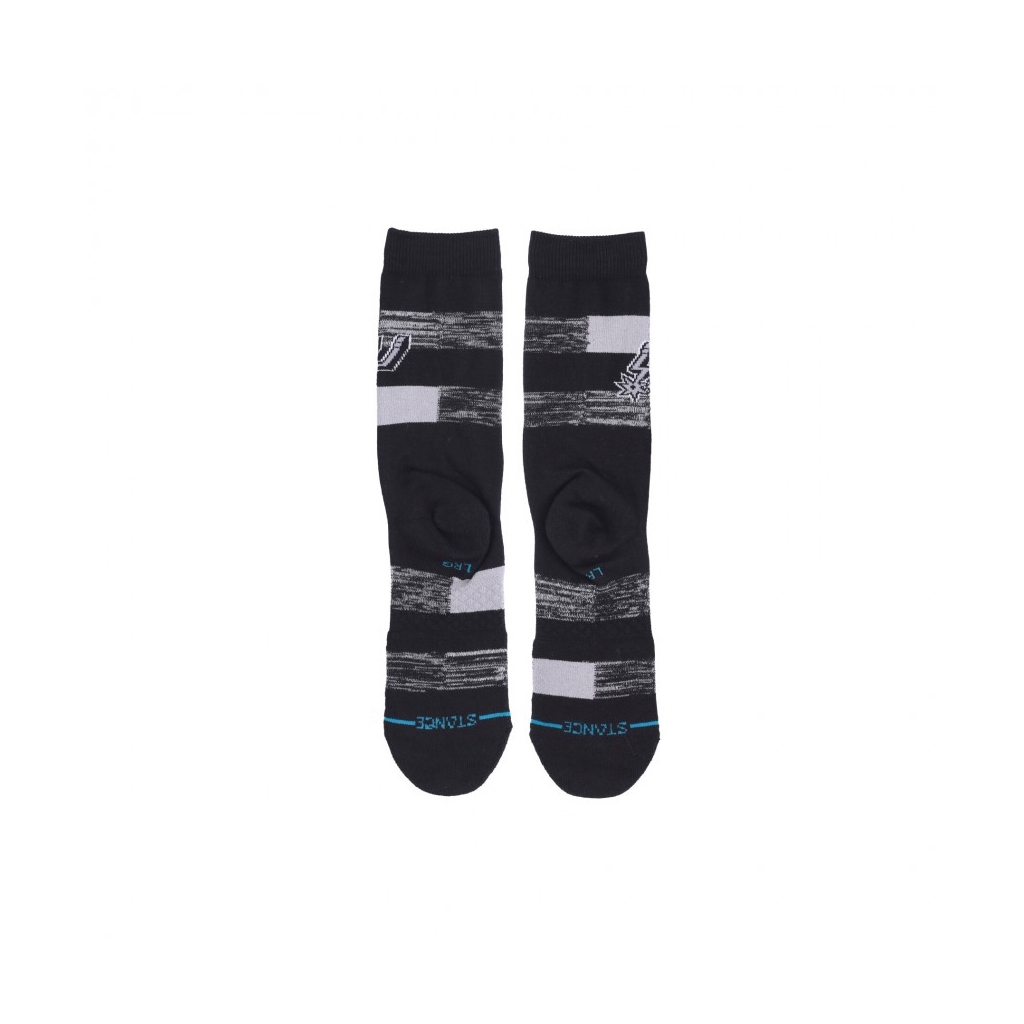 calza media uomo spurs cryptic BLACK