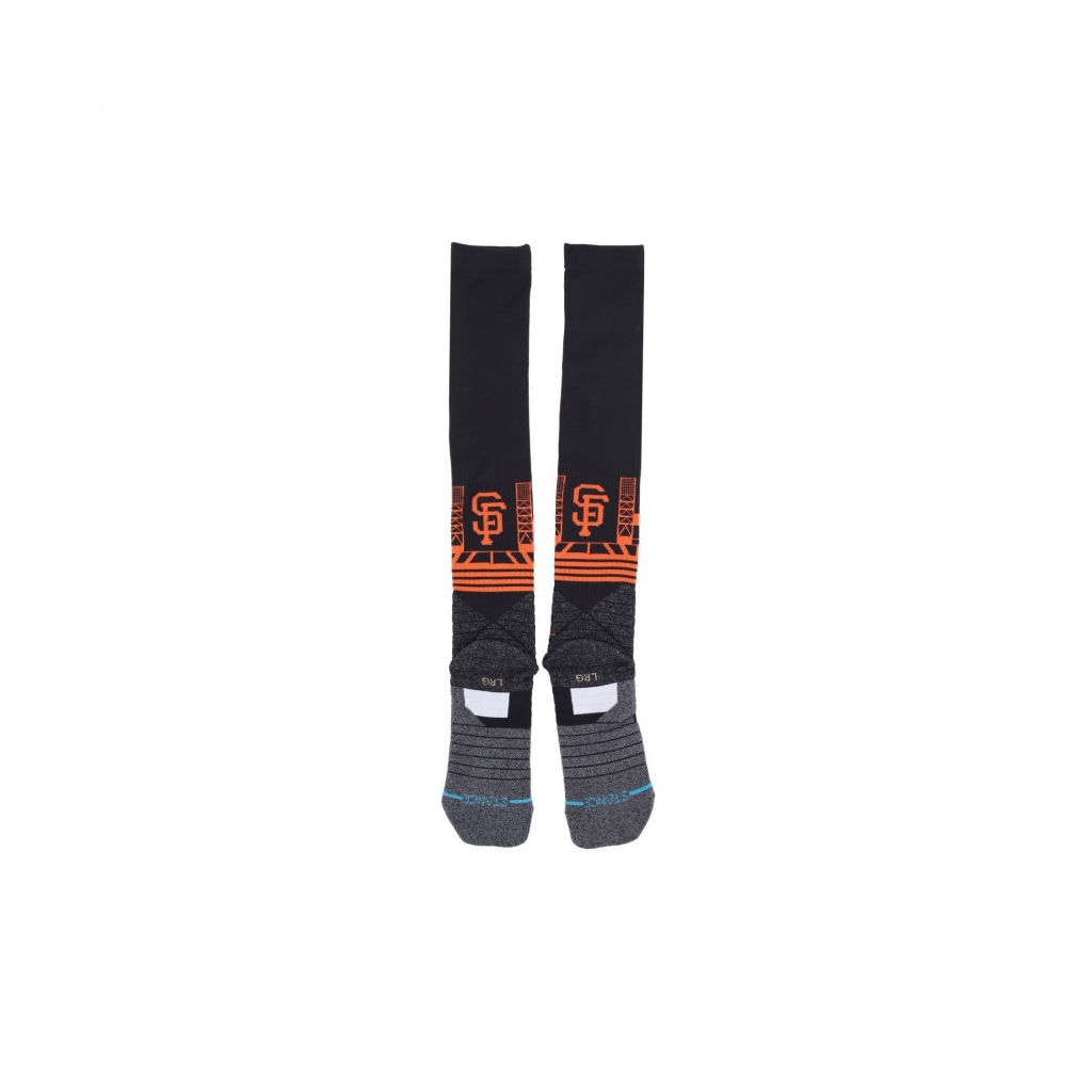 calza alta uomo sf the bay otc BLACK