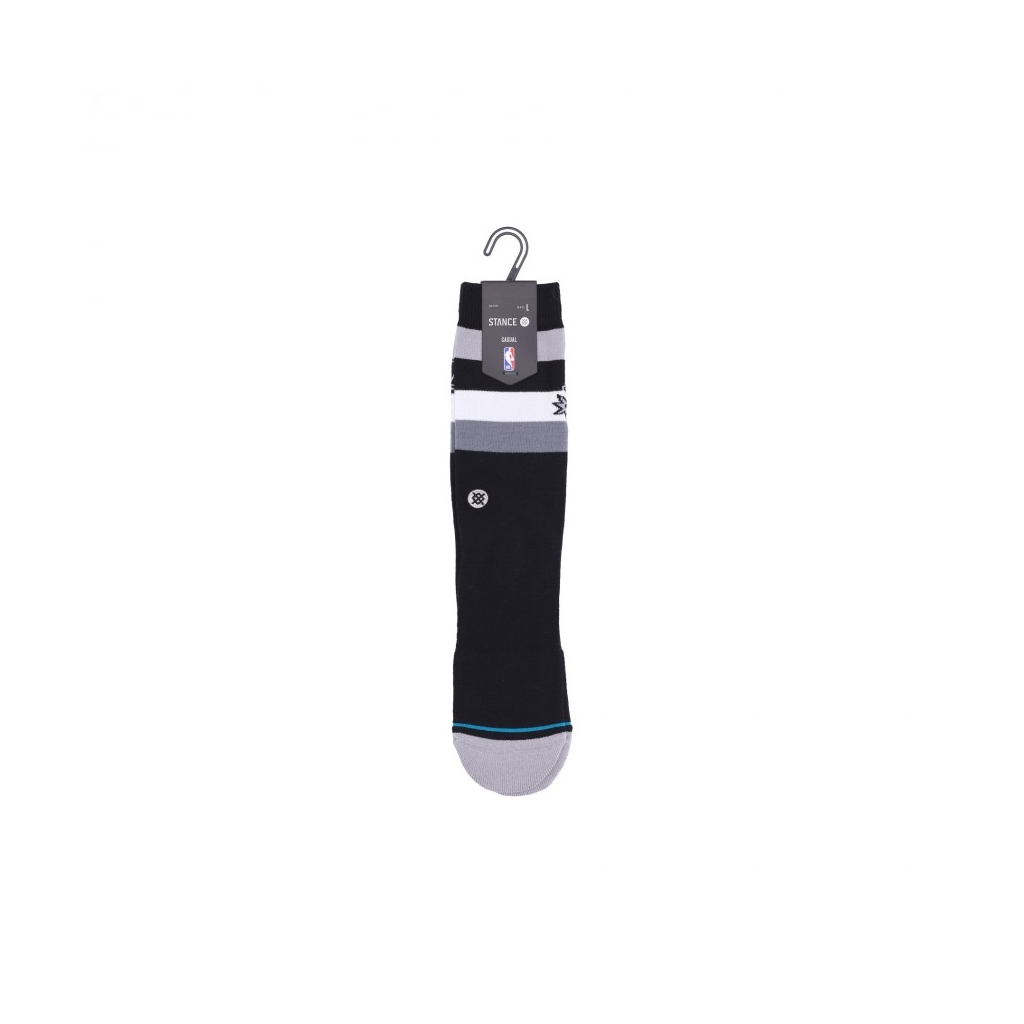 calza media uomo spurs st crew BLACK