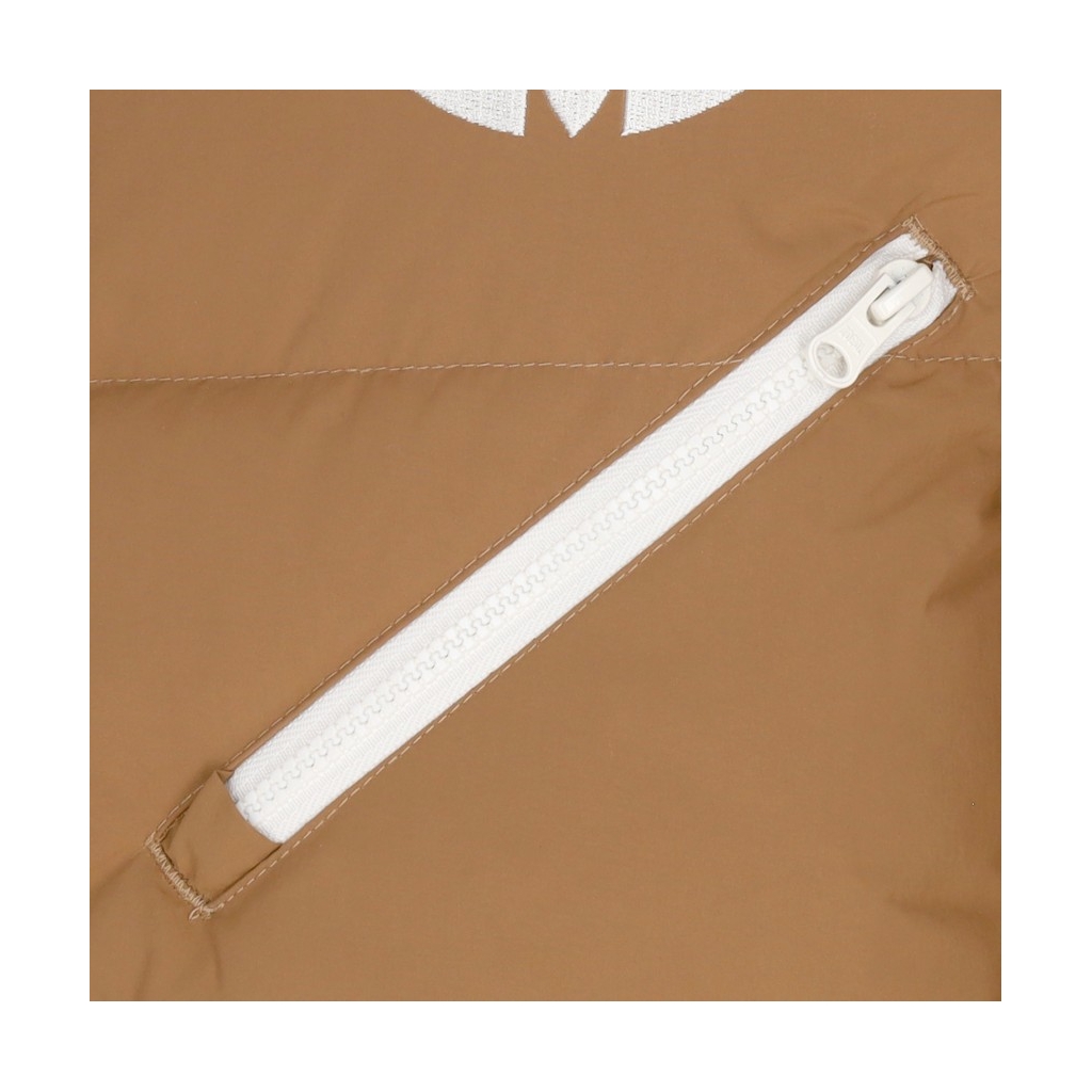piumino donna velvet puffer BROWN DESERT
