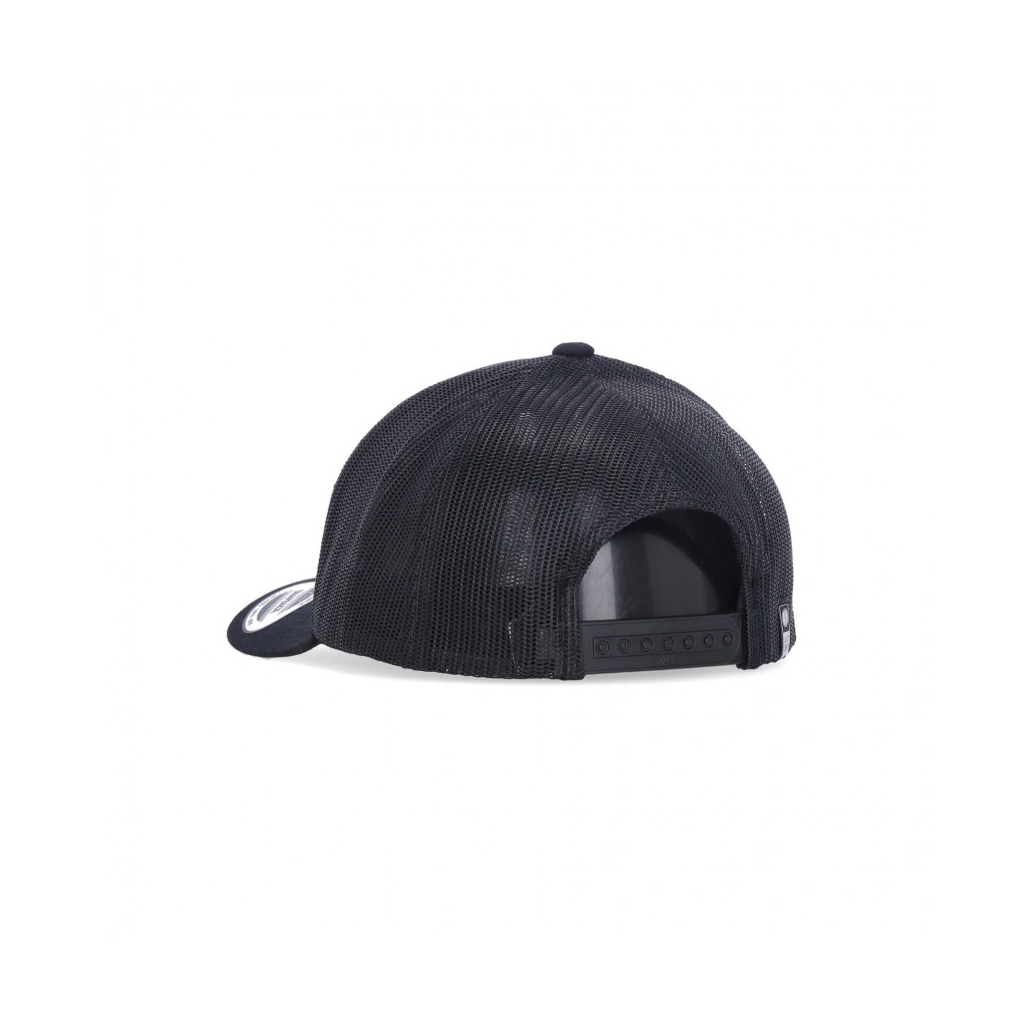 cappellino visiera curva uomo ink slinger retro trucker BLACK