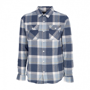 camicia manica lunga uomo dawn patrol flannel DARK SLATE